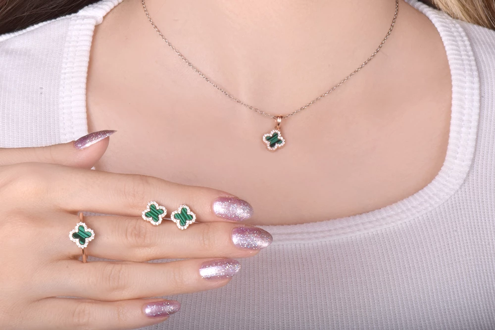 نیم ست نقره